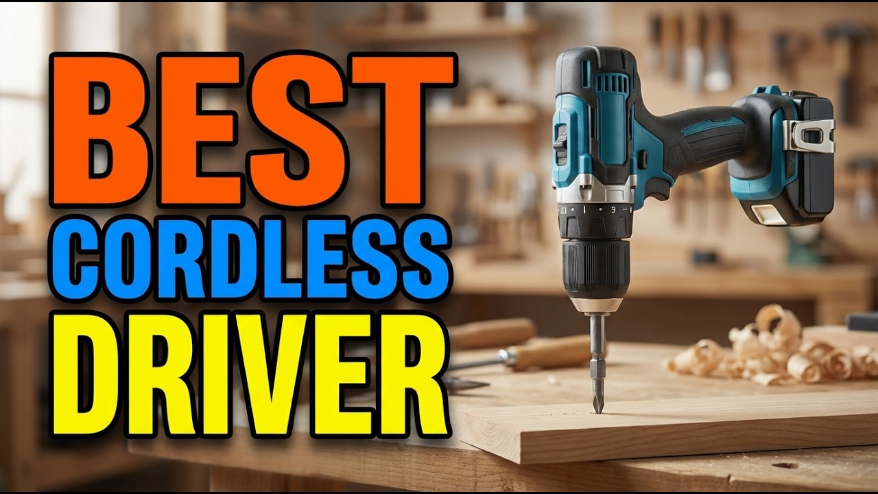 TOP 5 Best Cordless Screwdriver 2026