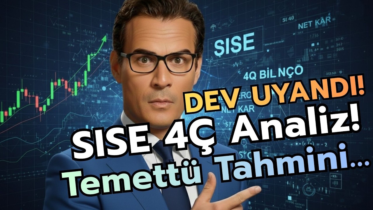 Şişecam'da 2 Yıllık Esaret Bitti mi? Dev Uyandı! (SISE Analiz) #Borsa #sıse #Temett&uuml;