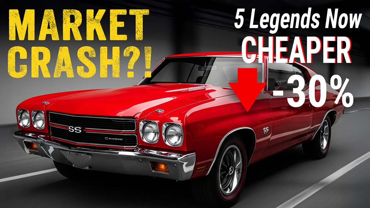 Muscle Car MARKET CRASH?! 5 Legends Now CHEAPER Than You Think!
