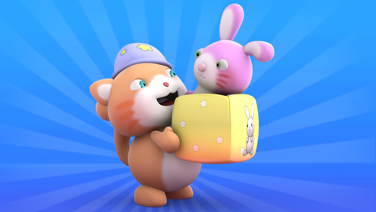 Looi the Cat | 3D Animation for Kids | Bunny | Animal Toy Cartoons | Puzzle