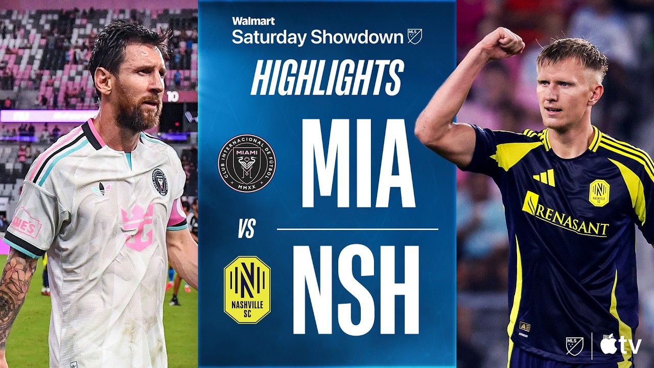Inter Miami CF vs. Nashville SC | Full Match Highlights | Messi MAGIC & Surridge STUNNER!