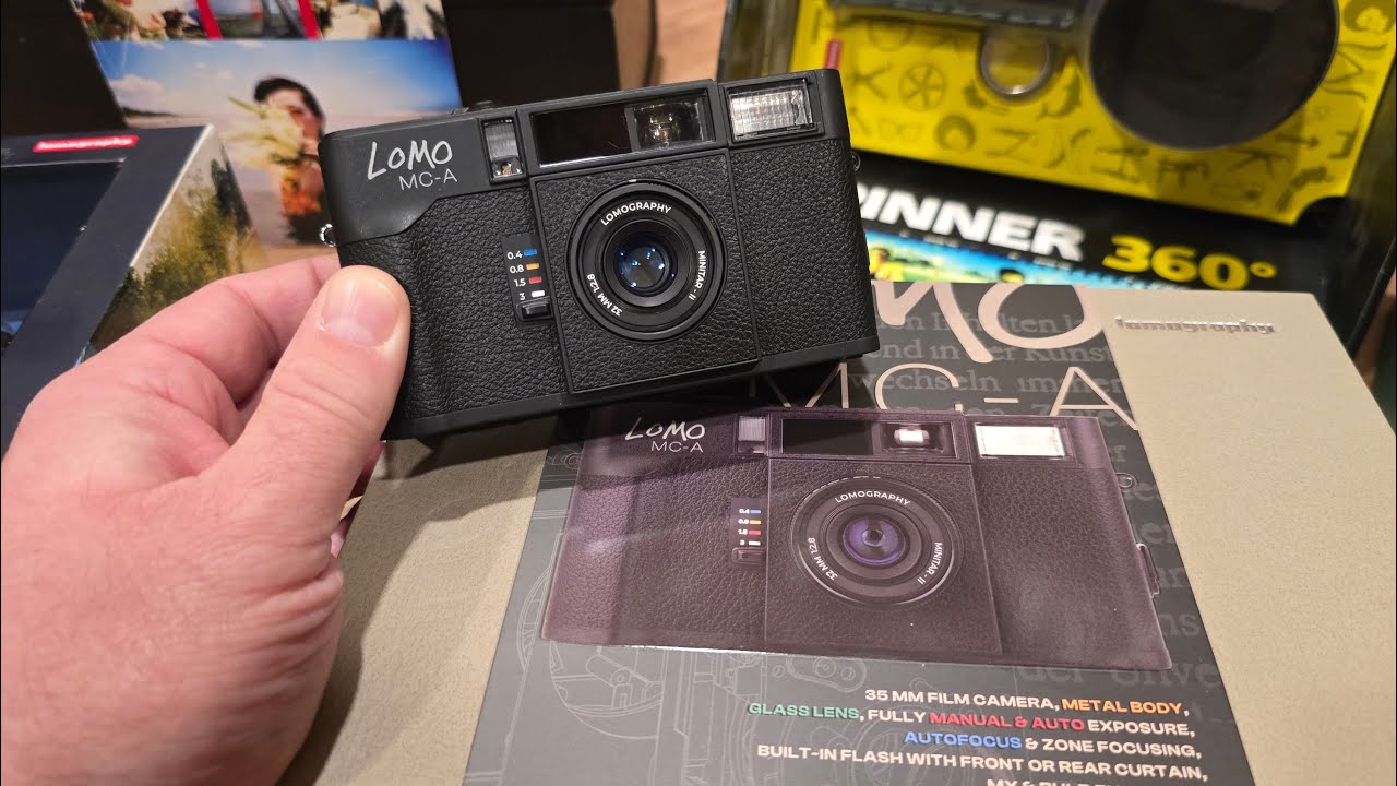 Unboxing the Brand New LOMO MC-A 35mm Camera 