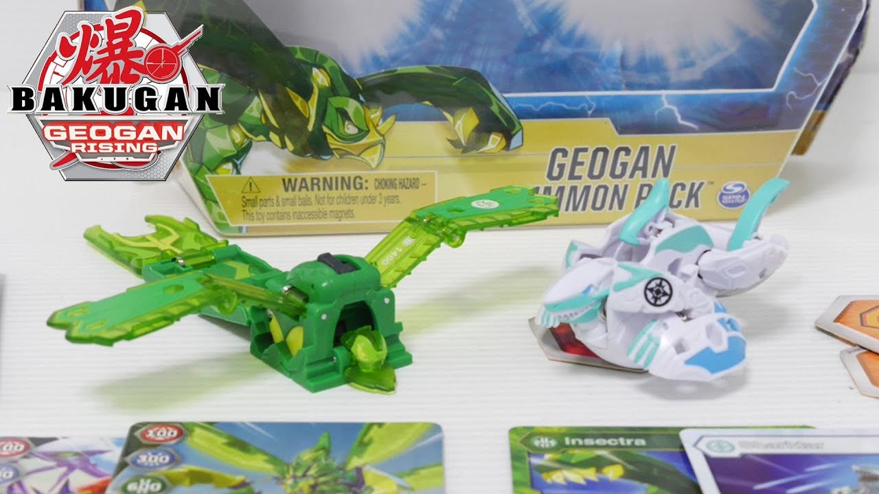 GEOGAN SUMMON Pack | Geogan Rising | BAKUGAN UNBOX