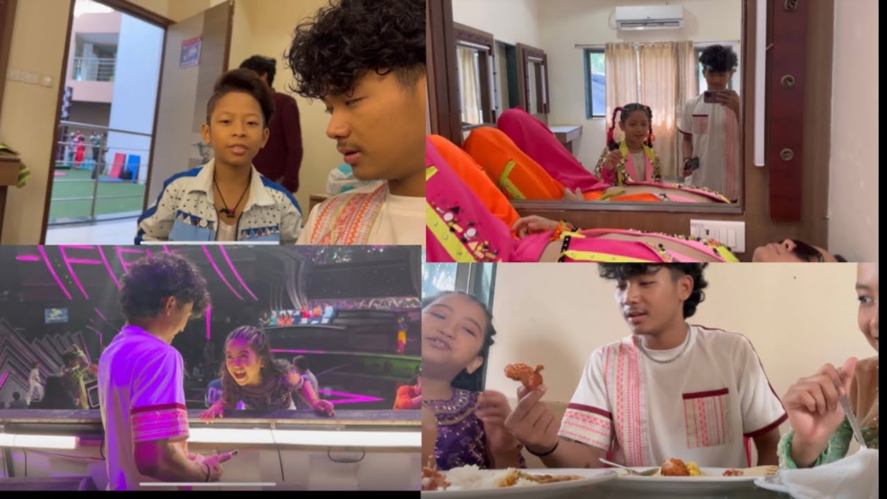 My conversation with Super kids 😆✨#indiasbestdancer3 #moretocome #samarpanlama #fun