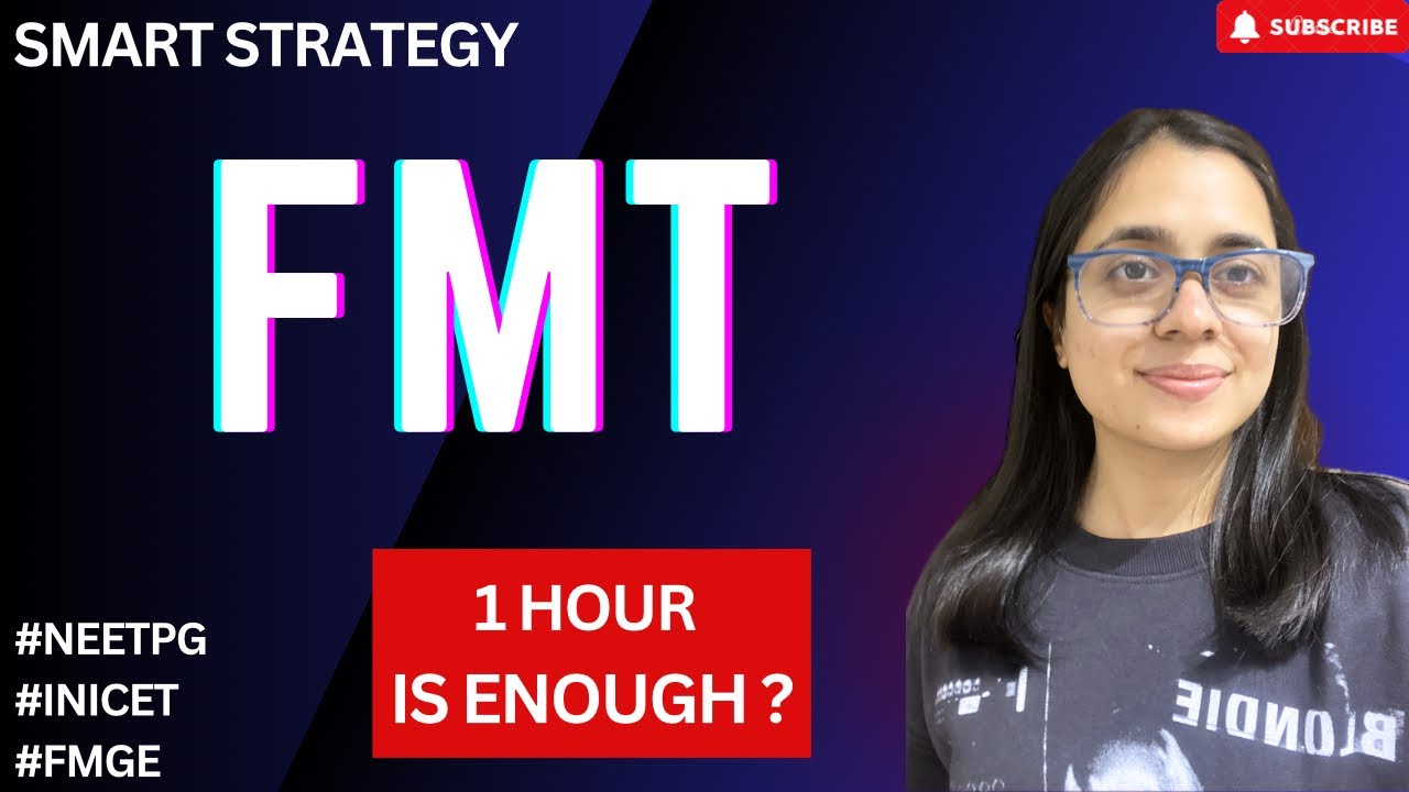 Complete FMT with one source. #NEETPG #inicet #fmge