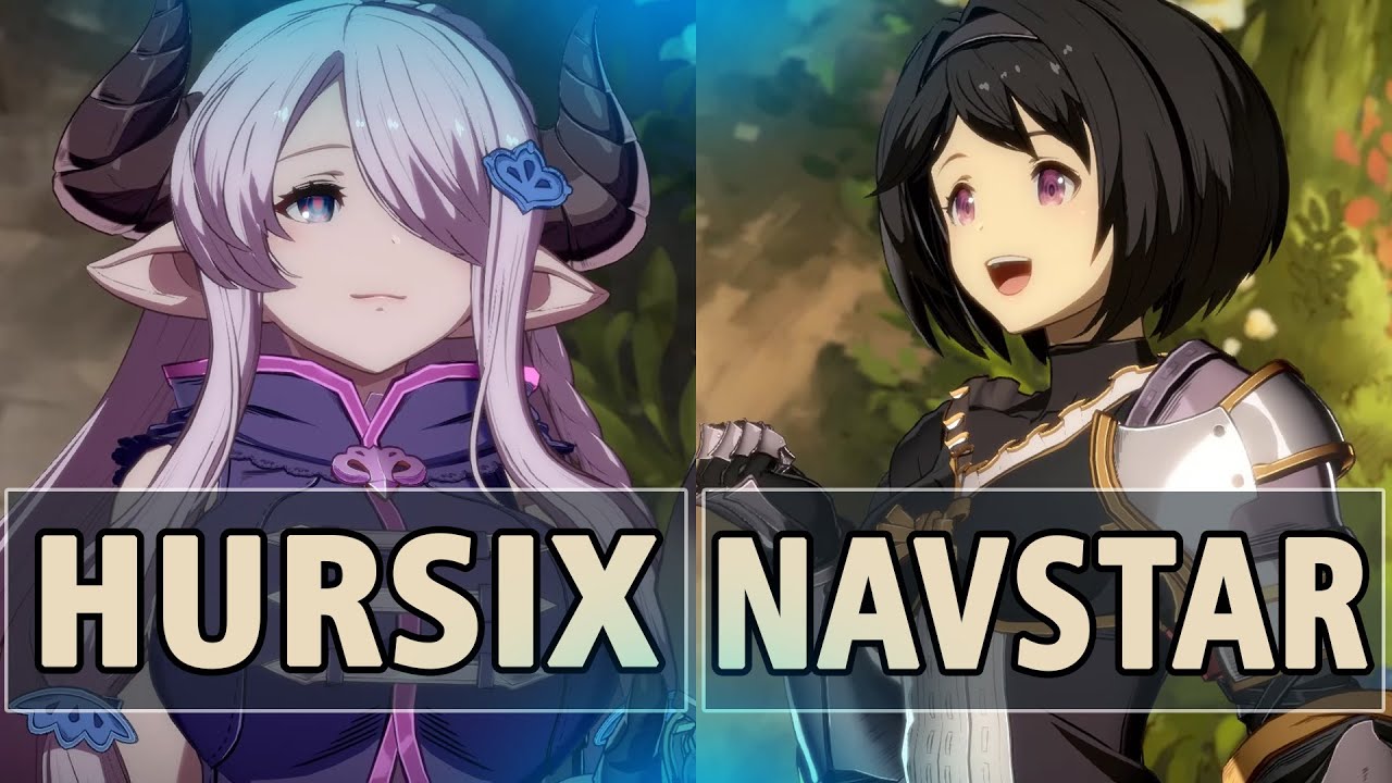 GBVSR:🔥hursix (EX Narmaya) Vs Navstar (EX Djeeta)🔥| High Level Gameplay.