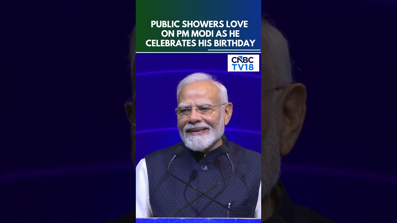 PM Modi Receives Massive Public Birthday Wishes During SEMICON India | N18S | CNBC TV18