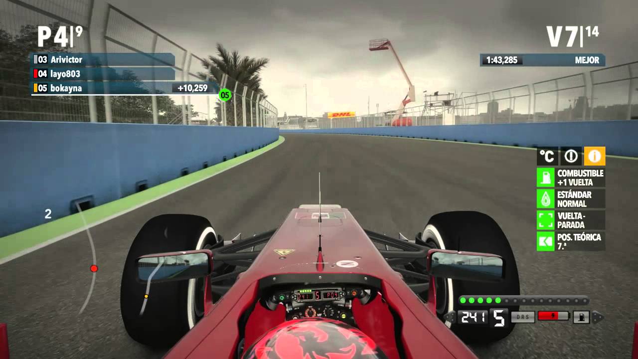F1 2012 Gp Europa Valencia Carrera 08 Campeonato Liga B