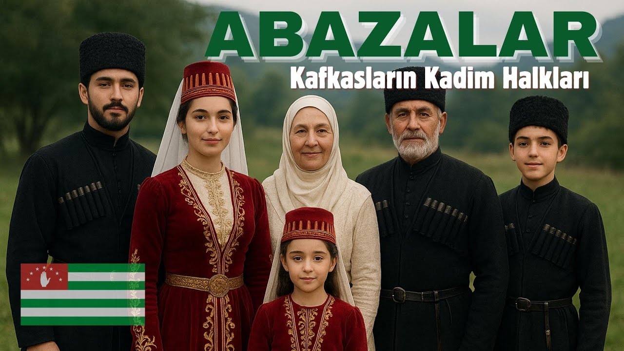 ABAZALAR-ABHAZYA | Kafkasların Kadim Halkları #coğrafya