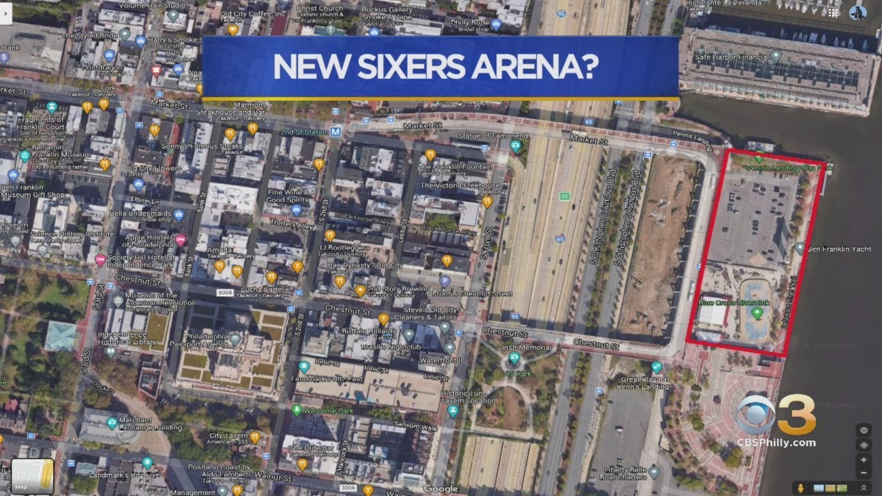 New Sixers Arena Proposed For Penn's Landing, Sources Say