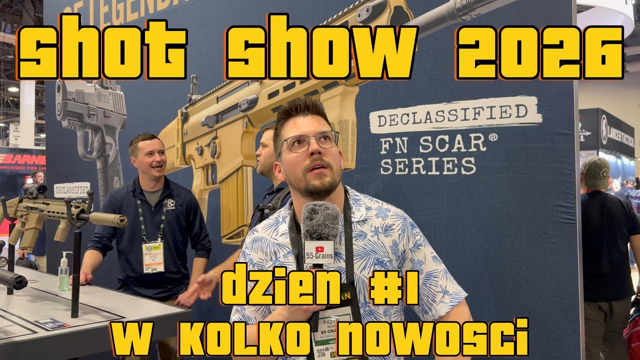 Shot Show Dzień #1 - HOLOSUN, HK, SPRINGFIELD i INNI!