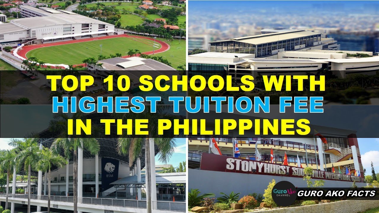 TOP 10 SCHOOLS WITH HIGHEST TUITION FEE IN THE PHILIPPINES