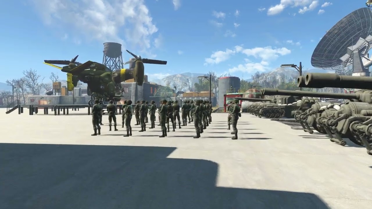 Fallout 4     Hanscom air force and military bass