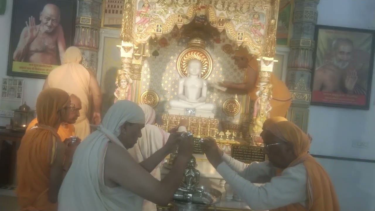 7-3-2026 श्री वासुपूज्य दिगंबर जैनमंदिर अपनाघर शालीमार तिजारारोड अलवर से आजकी शांतिधारा और अभिषेक 
