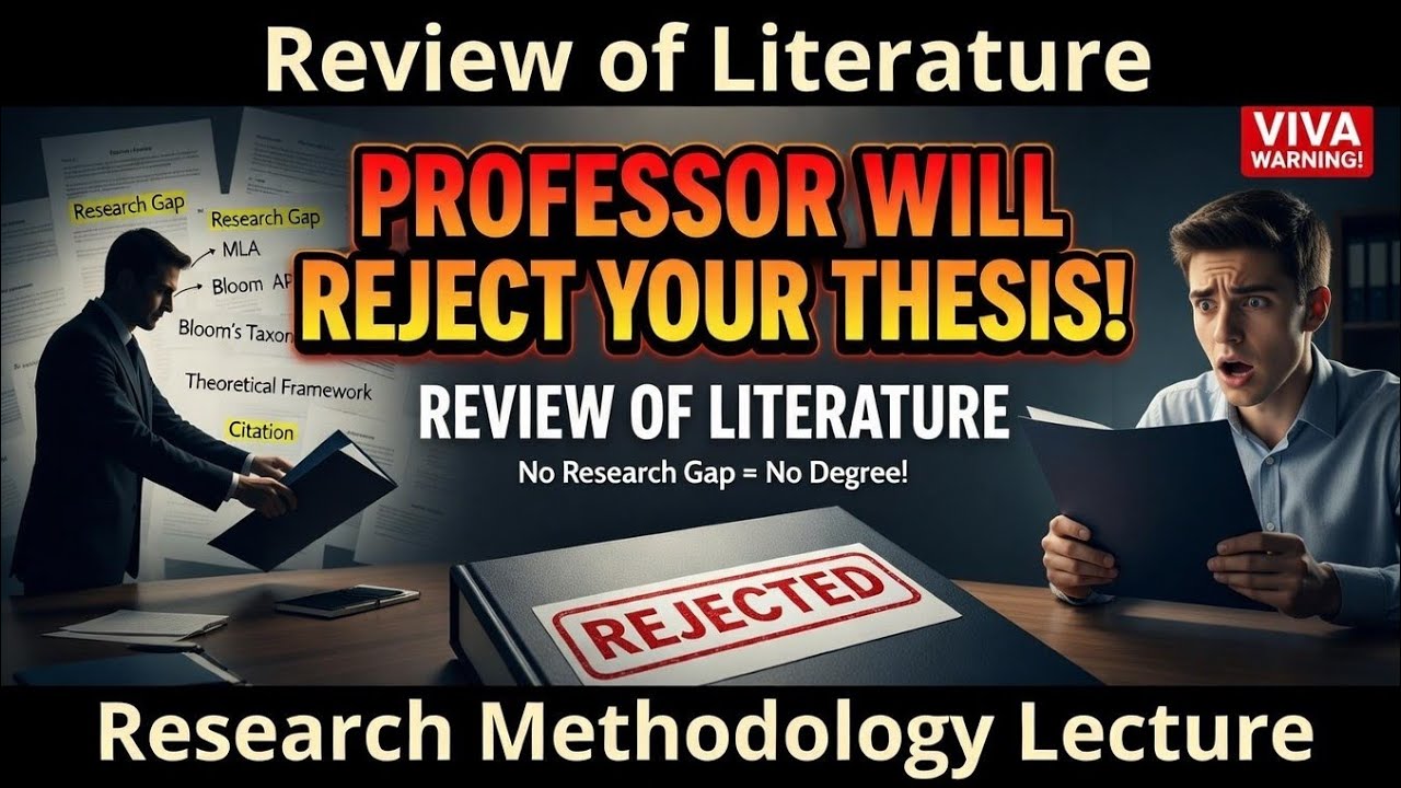 Review of Literature Made Easy | Avoid Thesis Rejection