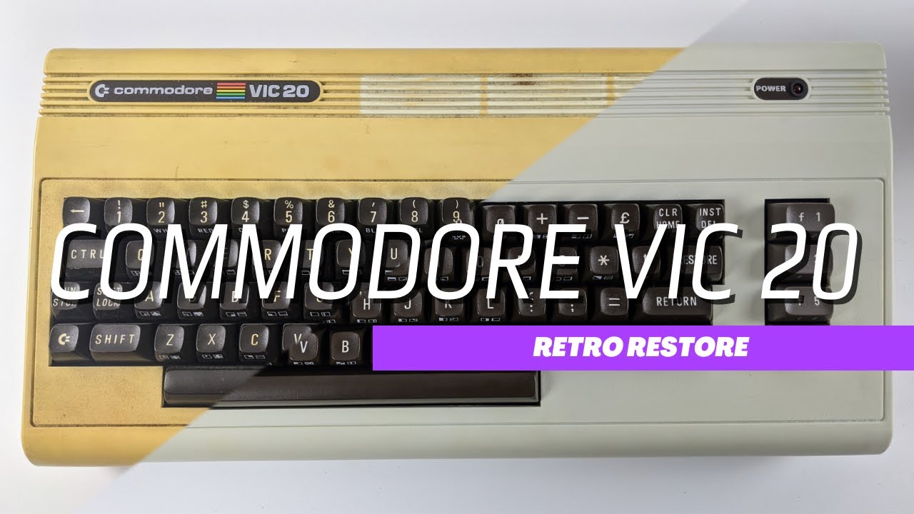 Commodore Vic 20 Retro Restore - This retro computer was so dirty, it should have an 18 certificate!