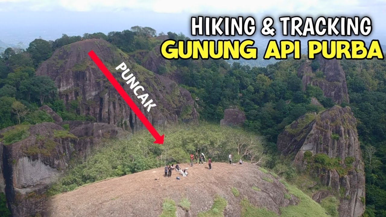 WISATA ALAM; MENDAKI GUNUNG API PURBA NGLANGGERAN