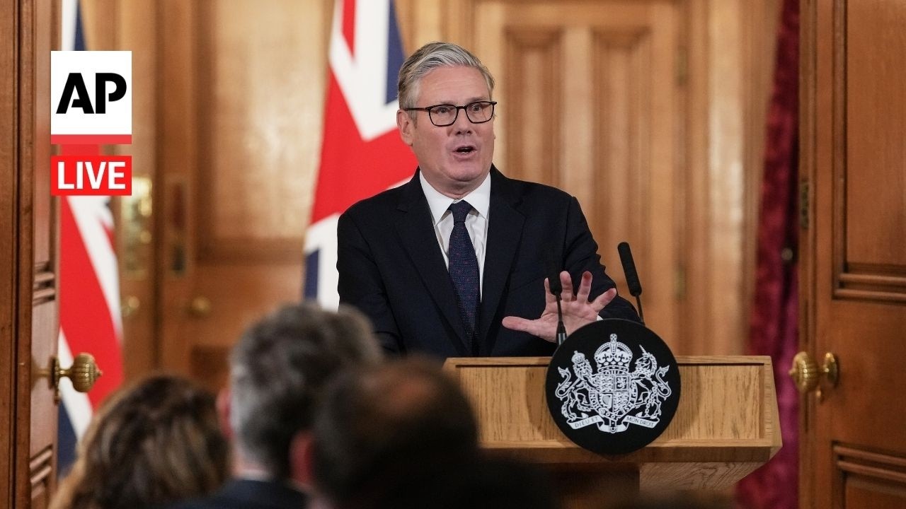 LIVE: Keir Starmer announces social media ban for children under 16