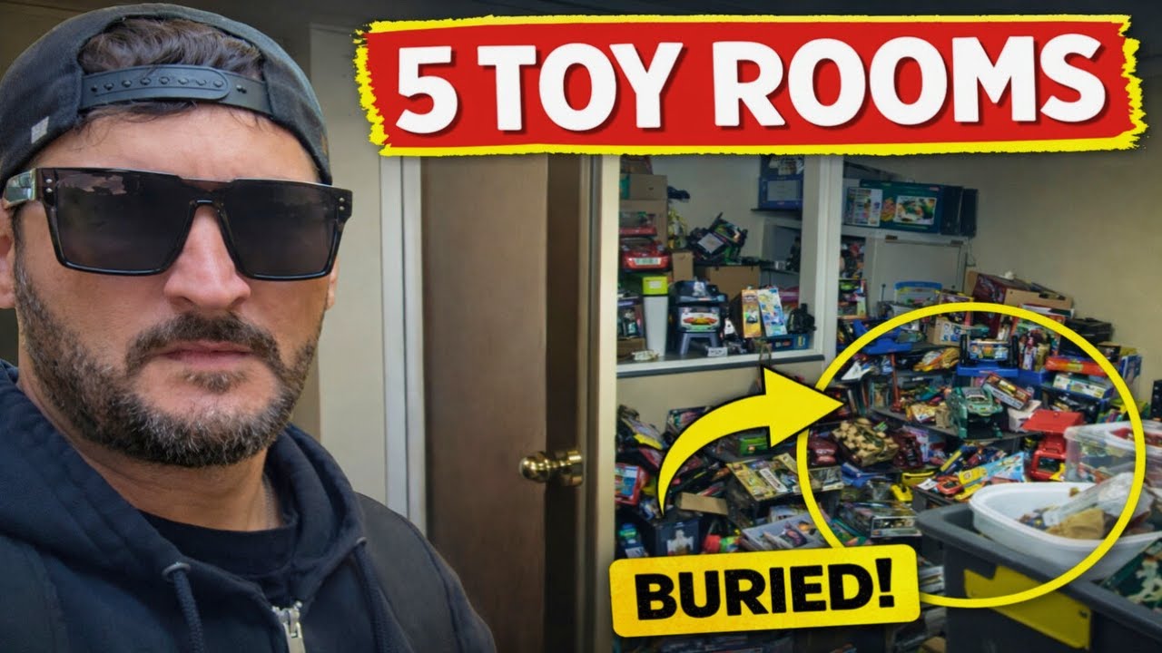We Found 5 Motel Rooms Packed With Buried Toys Insane