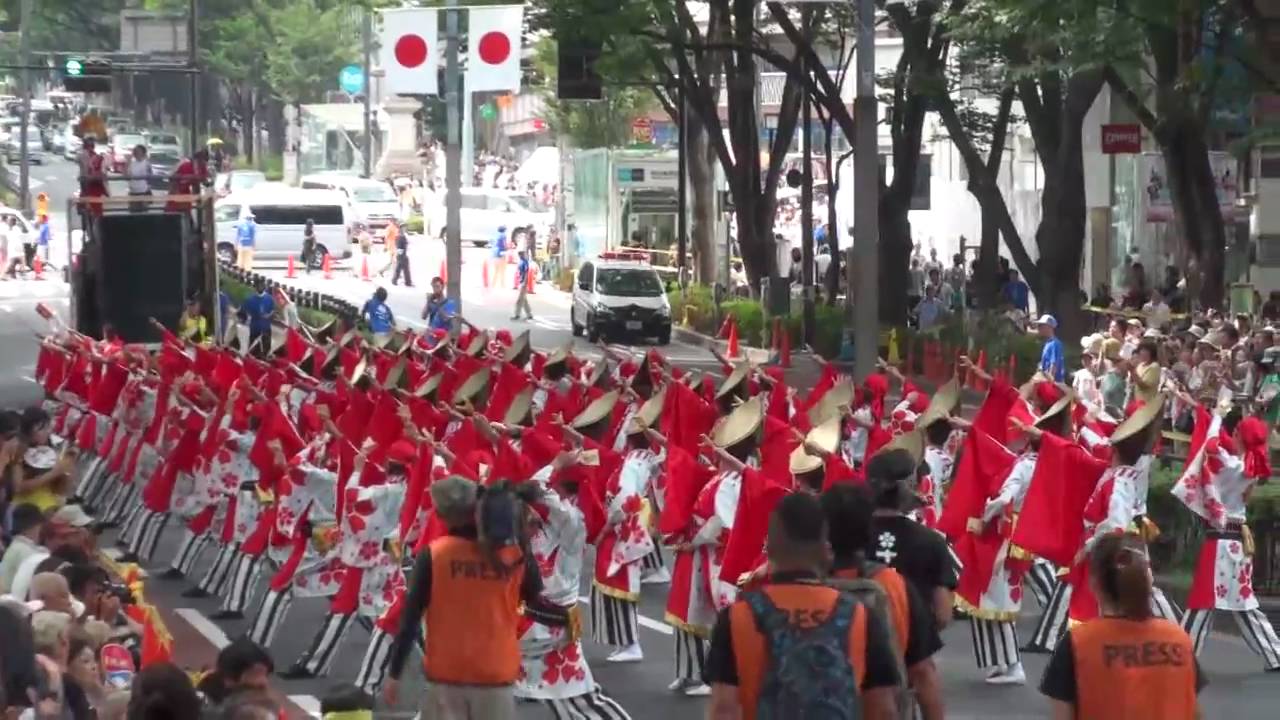 十人十彩　～2010スーパーよさこい・２日目(表参道アベニュー)