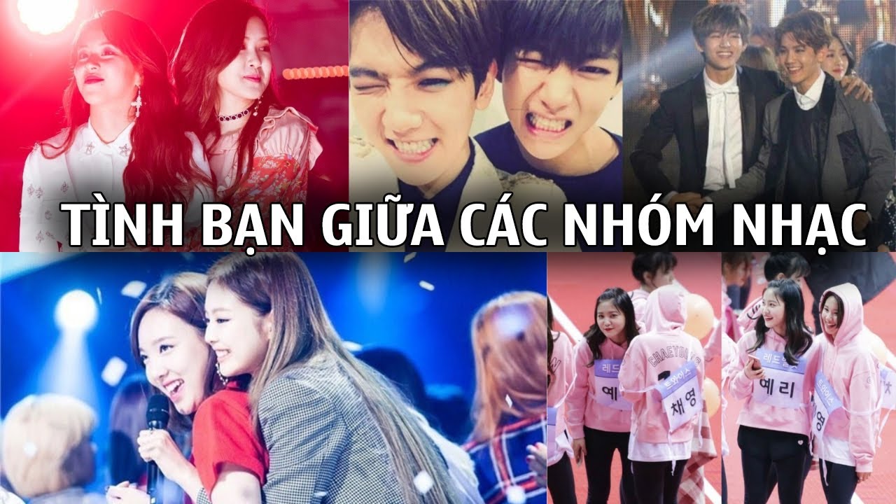 Tình bạn trong các nhóm nhạc Kpop đình đám: là đối thủ nhưng vẫn có thể là bạn thân