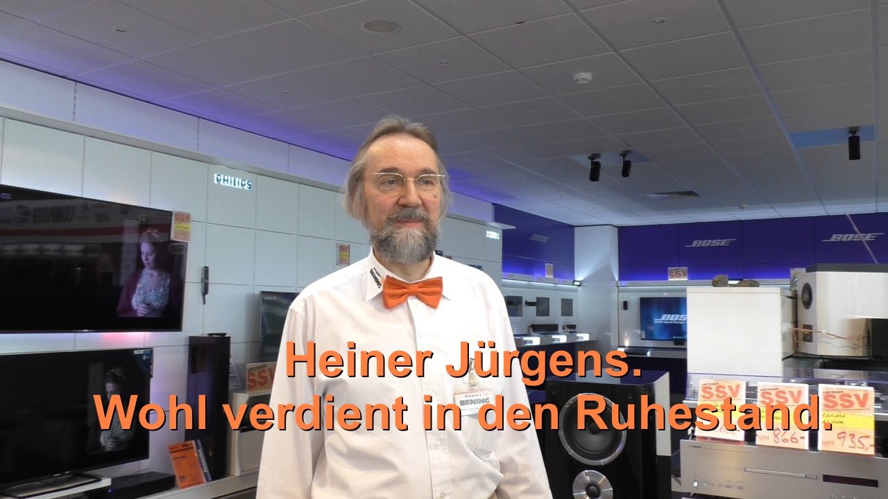 Heiner Jürgens - expert Bening - Ruhestand