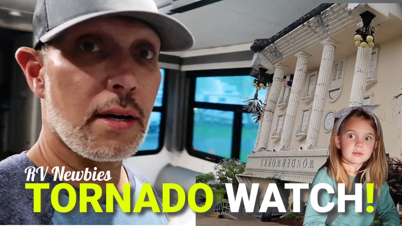 TORNADO WATCH in an RV?! - PIGEON FORGE/GATLINBURG KOA & WONDER WORKS / FULL-TIME RV ~ Episode 5
