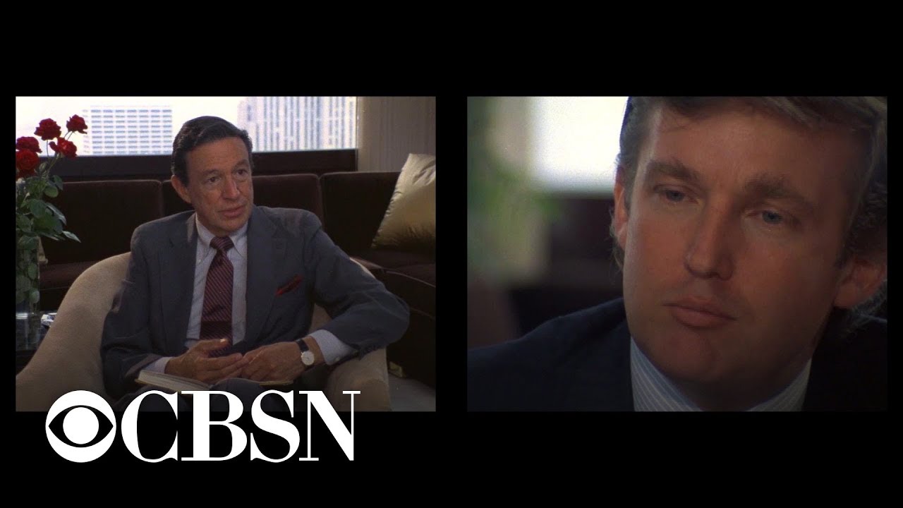 Mike Wallace grills Donald Trump about future in politics in 1985