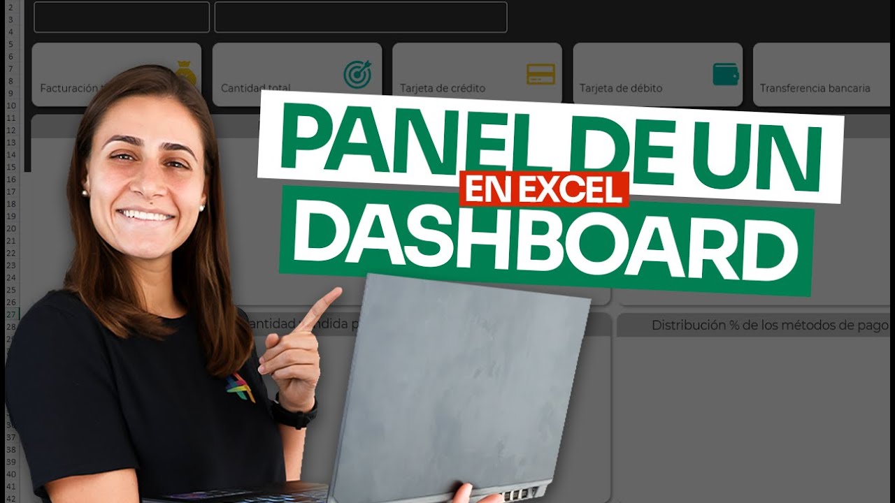 Cómo crear el panel de un dashboard en Excel paso a paso