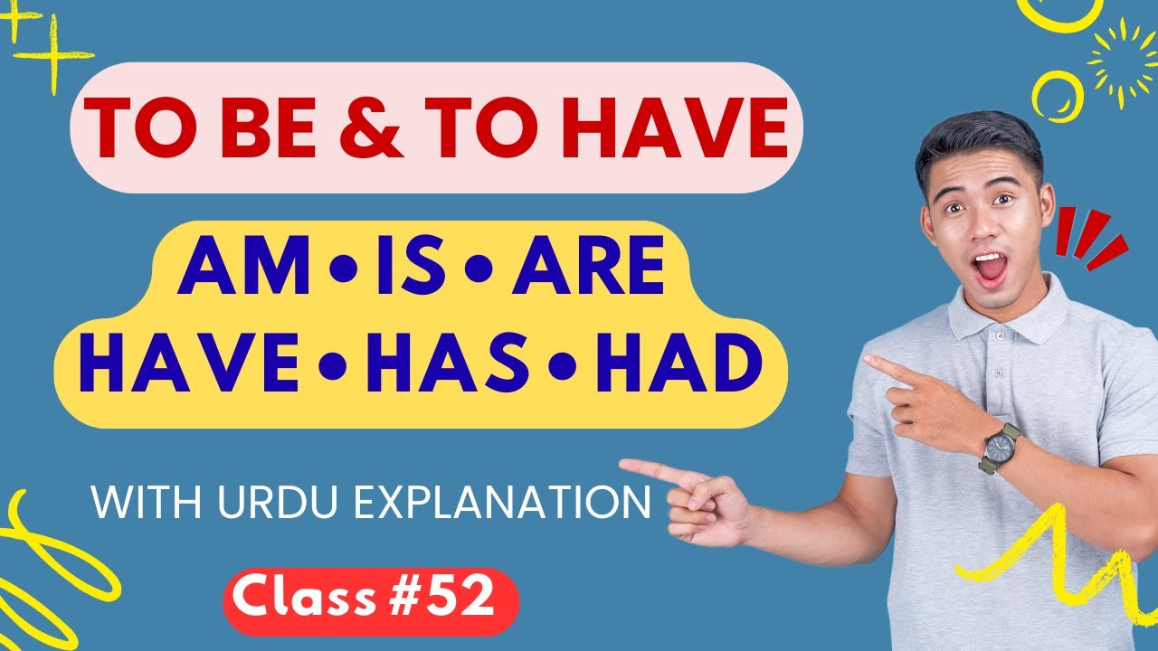 TO BE & TO HAVE | English Grammar with Urdu Explanation | Forms, Structure & Examples