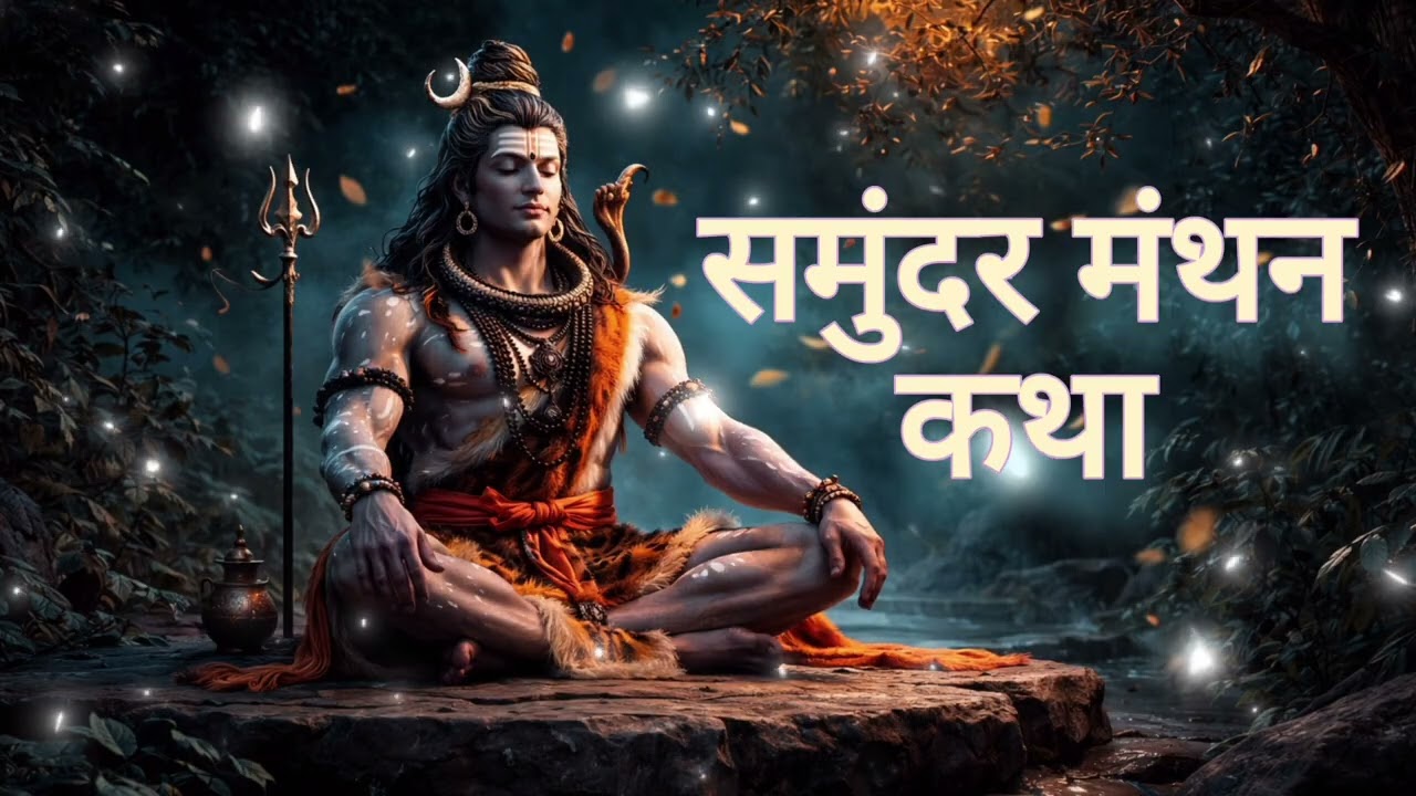 Nilkanth Mahadev Ki Katha | Samundar Manthan Ki Kahani | Shiv Katha | Bholenath Ki Katha