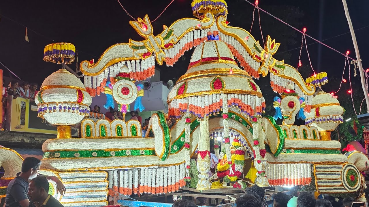 dodda banaswadi carwell festival 16/04/2023 banaswaadi pallakei banaswaadi theru