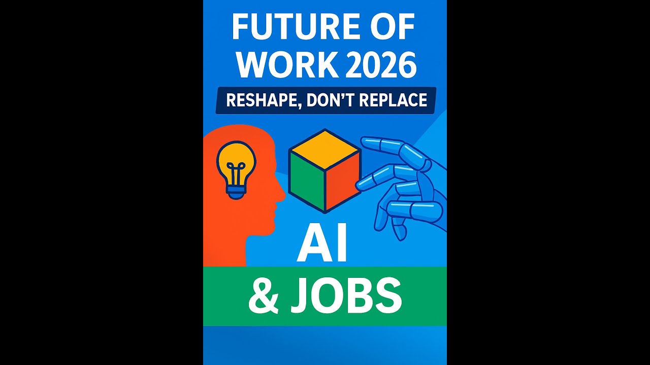 AI and the Future of Work 2026 – Reshape Jobs, Don’t Replace Them #generativeai #agenticai #agentic