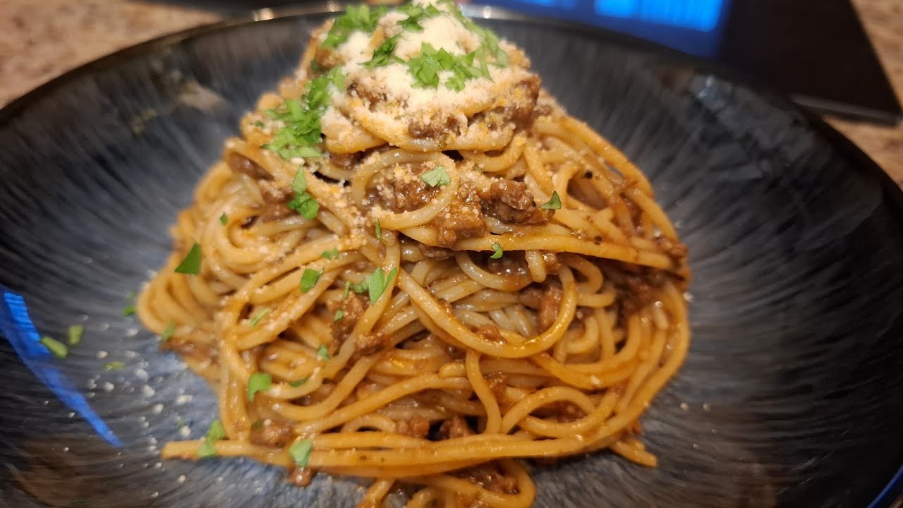 Batch cook beef ragout