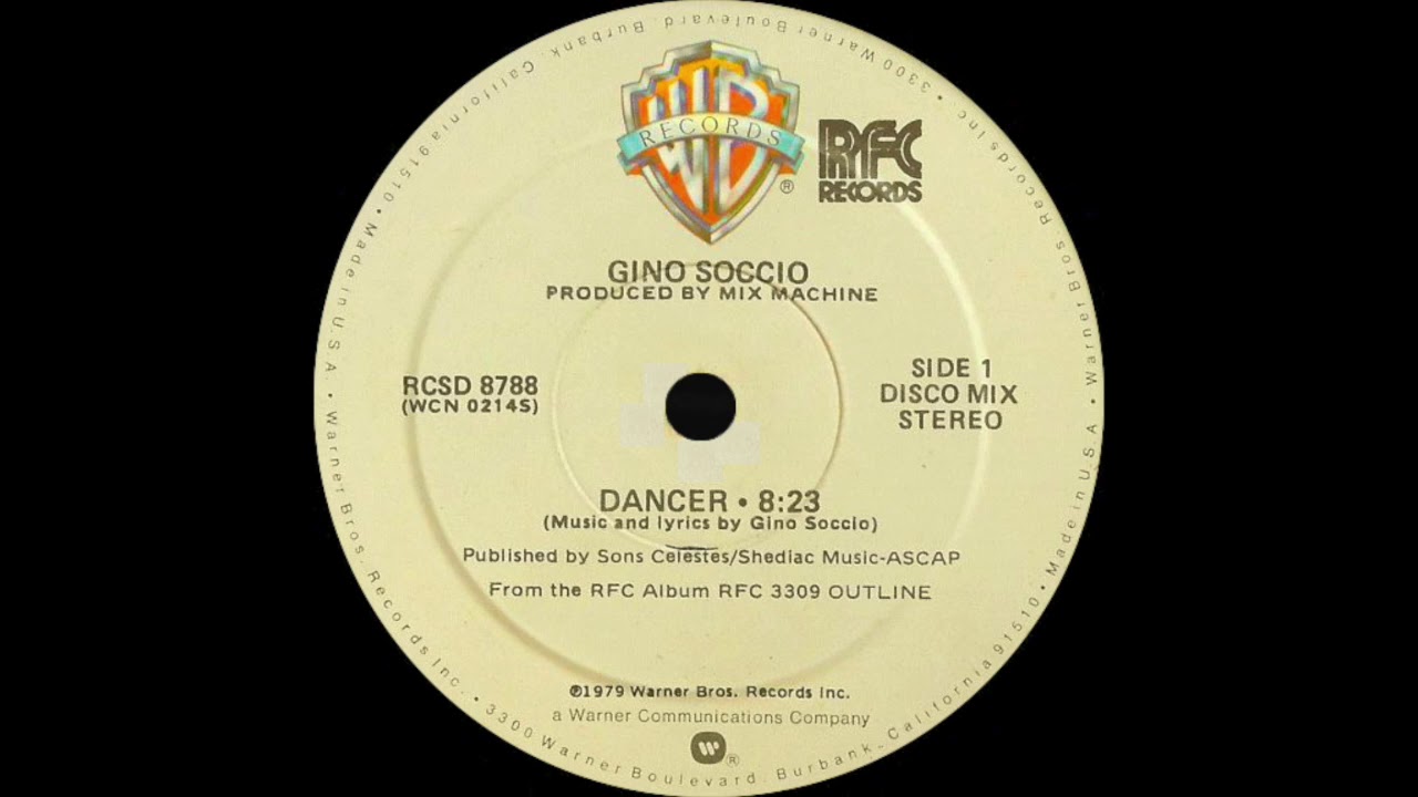 Gino Soccio &ndash; Tancerz (Warner Bros. Records 1979)