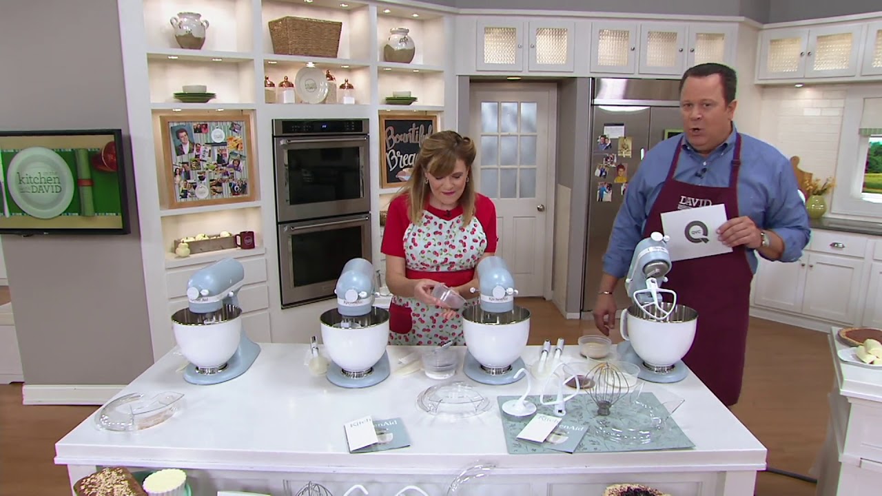 KitchenAid 100-Year Limited Edition 5-qt Stand Mixer on QVC