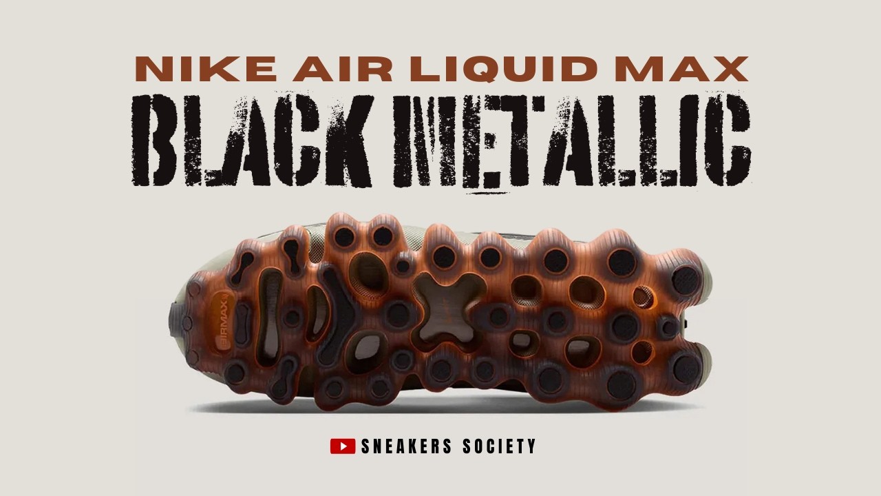 BLACK METALLIC 2026 Nike Air Liquid Max | DETAILED LOOK + PRICE