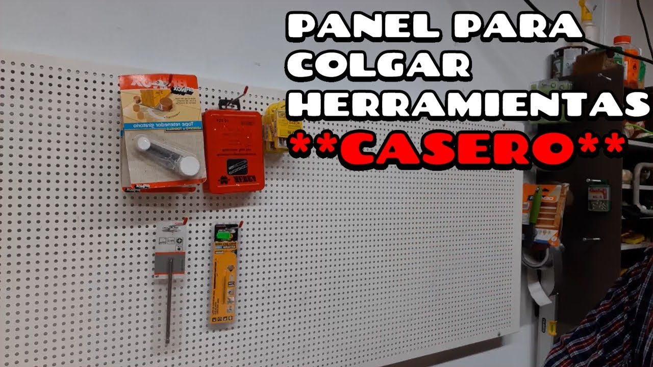 🔨🔧Como hacer un tablero para colgar herramientas ||Amantes Del bricolaje🔧🔨