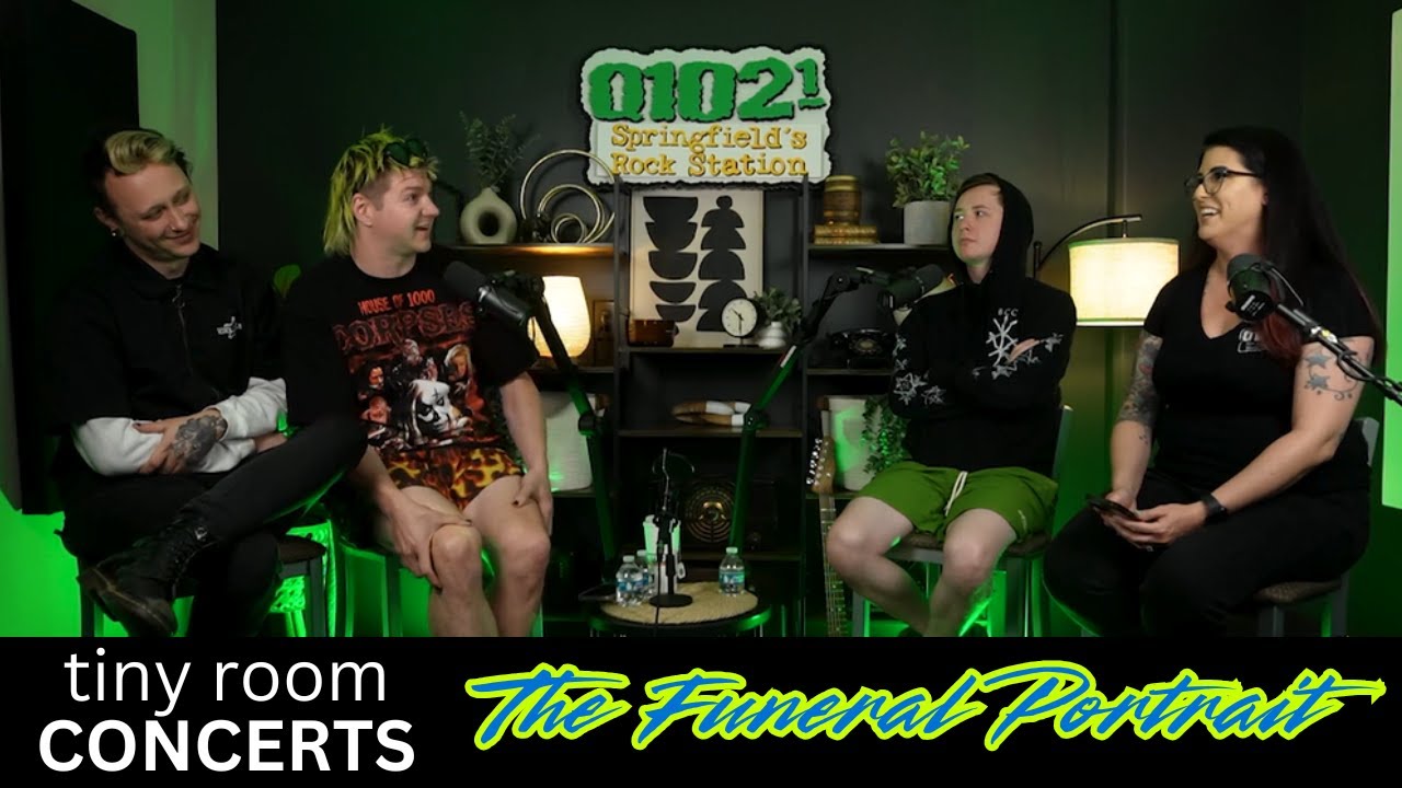 Q102 Presents: Tiny Room Concert Series #5 The Funeral Portrait