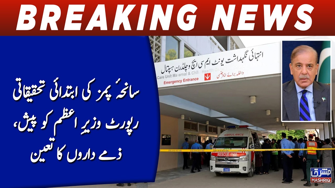 Initial PIMS inquiry report submitted to PM, action recommended against responsible officials