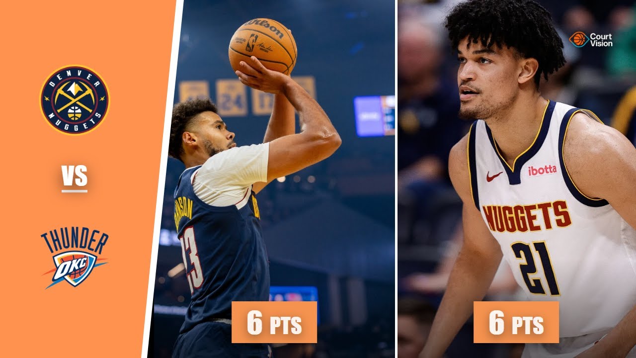 Combo - Cameron Johnson & Spencer Jones vs Thunder - 2025-26 Regular Season