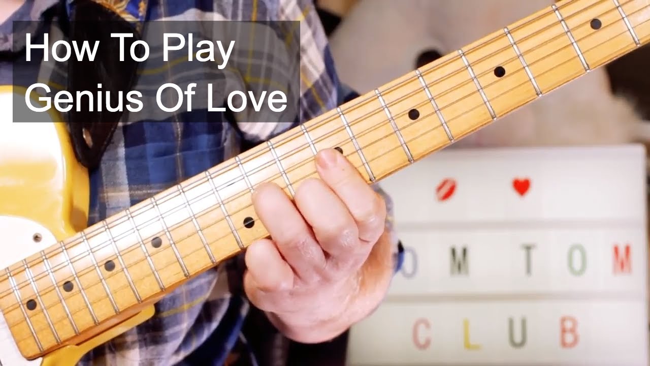 'Genius Of Love' Tom Tom Club Guitar Lesson