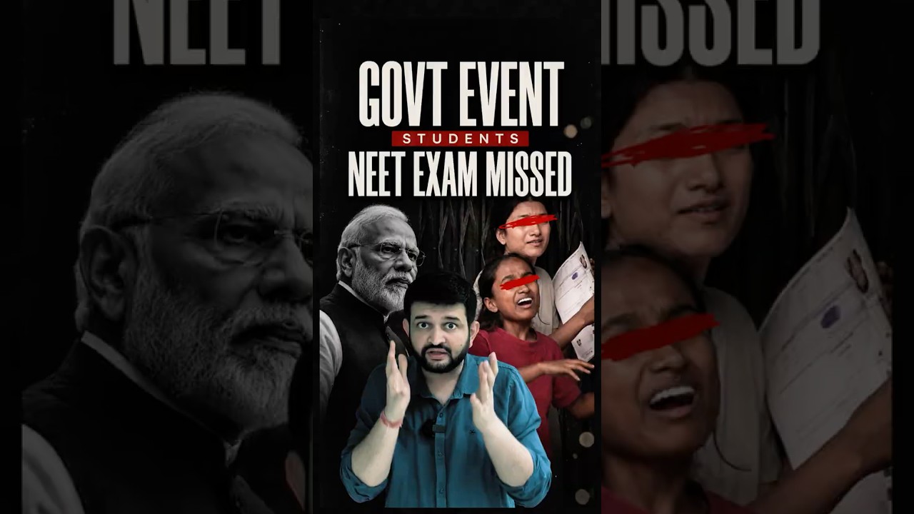 NEET exam denied because of Govt traffic jam students crying viral video #neet2026 #heartbreaking