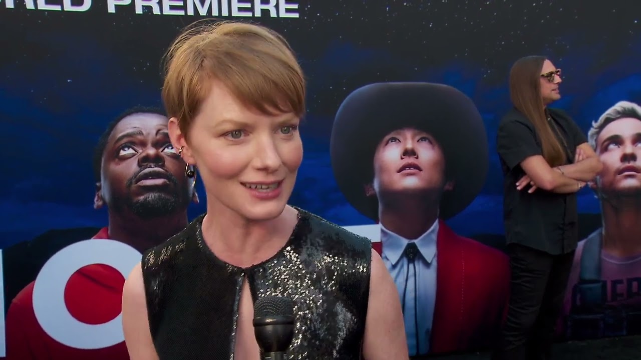 Wrenn Schmidt Interview 'NOPE' Red Carpet Premiere