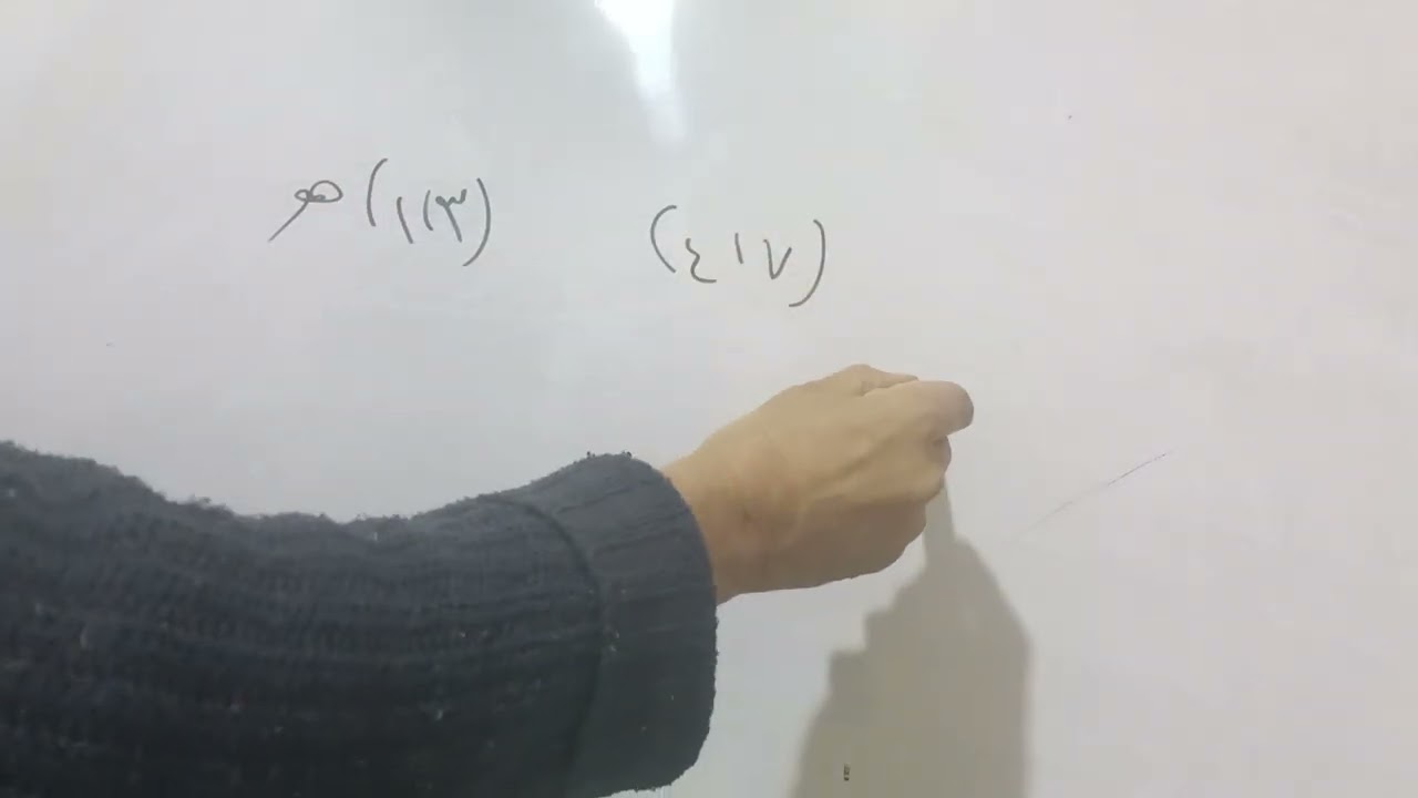 تعين الدائره 