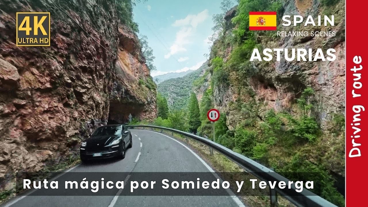 Ruta en coche por Asturias en 4K 🚗 | Somiedo y Teverga entre montañas