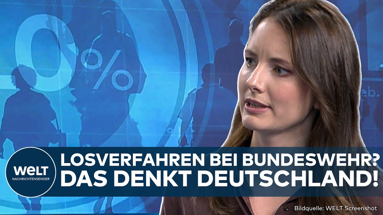 BUNDESWEHR: F&ouml;rdert ein Losverfahren die Akzeptanz f&uuml;r die Wehrpflicht? Das denkt Deutschland