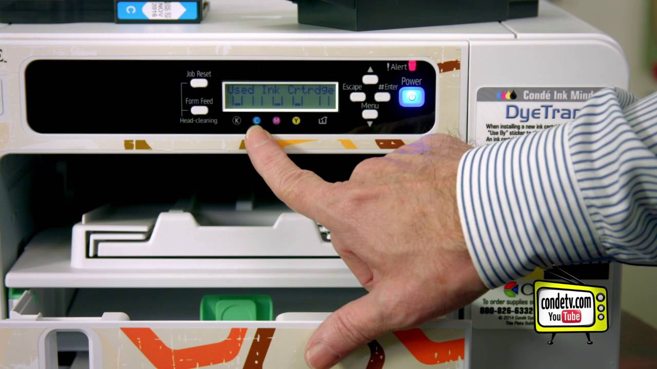 Sawgrass Virtuoso SG 800 and SG 400 Printers - Front Panel Tour