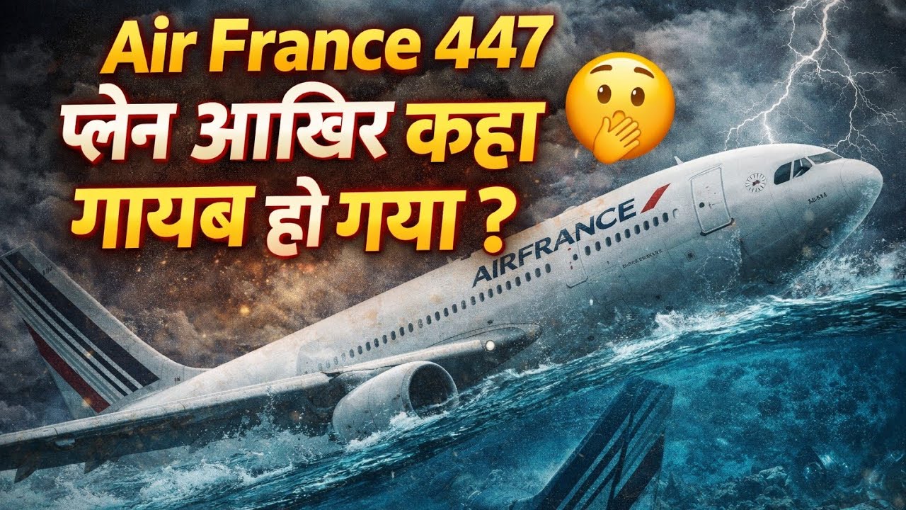 1 जून 2009 को Air France की फ्लाइट 447, जो ब्राज़ील से पेरिस जा रही थी, अटलांटिक महासागर के ऊपर....