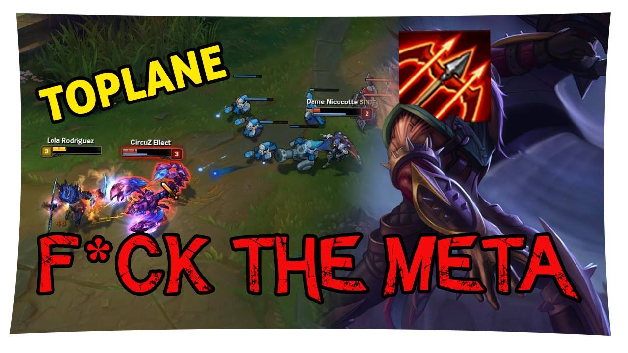 F*CK THE META | Toplane Draven mit Hurricane o.O
